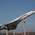 Die Concorde auf dem Museumsdach in Sinsheim