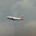 Airbus A319, British Airways, Flughafen München, take off