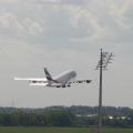 Airbus A380, Emirates, Flughafen München, take off
