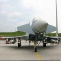 Eurofighter, ursprüngliche Bezeichnung Jäger 90, während des AirportDays auf dem Flughafen München