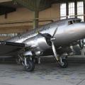 Rosinenbomber Seitenansicht auf dem Flughafen Tempelhof