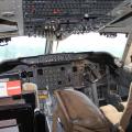 Cockpit einer Boing 747-230, die in Speyer im Auto- und Technikmuseum steht
