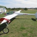 Flugplatz Bad Neustadt - Grasberg am 22.8.2024, UL-Motorsegler, 120 kg Klasse mit Elektroantrieb