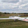 Flugplatz Bad Neustadt, Kunstflug am 13.04.2025, MDM-1 Fox beim F-Schlepp