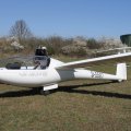 Flugplatz Bad Neustadt, JNP 4.4.2025, DG 300 Club Elan