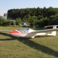 Flugplatz Lager Hammelburg 26.5.2012, unsere Schüssel in Hammelburg