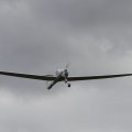 30 Jahre Flugplatz Am Himmelreich, unsere Super Dimona gerade in Bad Königshofen gestartet
