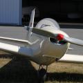 Oldtimer-Motorsegler K 11, kleines Flugzeug mit kleinem Motor