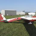 unser Falke auf dem Flugplatz Rothenburg am 31.08.2019