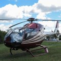 Flugplatz Bad Neustadt - Grasberg am 10.8.2024, Eurocopter Colibri zu Besuch bei uns