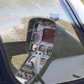30 Jahre Flugplatz Am Himmelreich, Cockpit eines Cabri G2 Hubschraubers