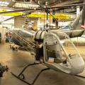 Bölkow Bo 102, bodengebundener Hubschraubertrainer, mir ist nicht ganz klar, ob der wenigstens schweben konnte oder nicht.