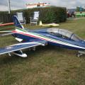 Aermacchi MB-339, wunderschöner Jet in Ostheim beim Hallenfest 2013