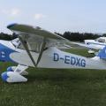 Flugplatz Bad Neustadt - Grasberg mit Kitfox am 21.8.2021