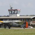 Flugplatz Bad Neustadt - Grasberg am 5.9.2021, Do 27 rollt zur Tankstelle