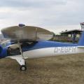 Flugplatz Bad Neustadt - Grasberg am 30.7.2022, Pützer Elster B, Werknr. 43, Baujahr 1957
