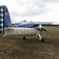 Flugplatz Bad Neustadt - Grasberg am 30.7.2022, Pützer Elster B, Werknr. 43, Baujahr 1957