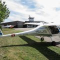 Flugplatz Bad Neustadt - Grasberg am 22.8.2024, serienmäßig hergestelltes Elektroflugzeug