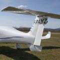 Flugplatz Bad Neustadt - Grasberg am 6.4.2026, Leitwerk MCR 4S.