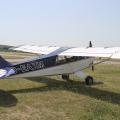 Flugplatz Bad Neustadt - Grasberg am 19.06.2022, auf dem Leitwerk der Husky kann man einen solchen erkennen