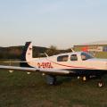 Flugplatz Bad Neustadt - Grasberg, Übernachtungsgast Mooney M 20 J