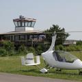 Ein Calidus Autogyro vor unserem Clubheim