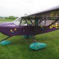Dieses vom Besitzer selbst gebaute Flugzeug mit dem Namen Kitfox hat uns am 31.05.2008 besucht. An ein Weiterfliegen war wegen des Wetters nicht zu denken.