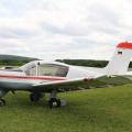 Flugplatz Bad Neustadt - Grasberg, Schleppmaschine der Fluglagergäste