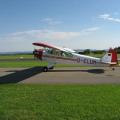 PA 18 auf dem Flugplatz Coburg.