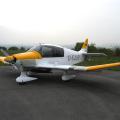 Die frisch überholte Robin DR400