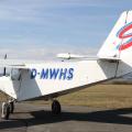 Ultraleichtflugzeug I.C.P. Savannah, Heckansicht