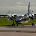 Landung der "Juist" und taxing BN2B