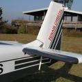 Flugplatz Bad Neustadt - Grasberg; Heckansicht eines sehr schönen UL
