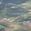 Der Flugplatz Bad Neustadt aus der Luft.