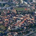 Luftbild am 28.08.2024, Altstadt von Bad Neustadt