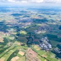 Luftbild Ka 8 Flug am 31.5.2025, über Niederlauer Blickrichtung Bad Neustadt