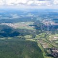Luftbild Ka 8 Flug am 31.5.2025, Blick über Meiningen