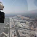 viel Flugplatz auf einem kleinen Bild