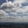 Wolken und Himmel im August 2011, Blickrichtung Schweinfurt