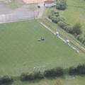 Cessna 150 L Flug am 8.5.2010, Sportplatz im Querabflug
