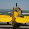 Heck des Oldtimers AT6