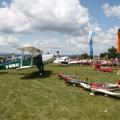 Kiebitz+UL-Doppeldecker+w%C3%A4hrend+des+Festbetriebs