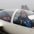Fertig zum Schnupperflug mit Lehrer Andi