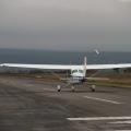 Auch die Cessna dreht eine Runde am 6.1.2013.