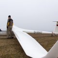 Fluglehrer Andi mit seiner DG300