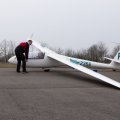 Fluglehrer in eigenem Flugzeug