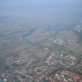 Luftbild, Ausflug nach Hannover