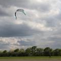 Kitelandboarden auf dem Flugplatz Bad Neustadt - Grasberg