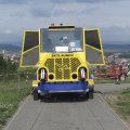 Flugplatz Bad Neustadt - Grasberg am 1.9.2019, unsere Winde fertig aufgebaut