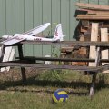 Flugplatz Bad Neustadt - Grasberg am 24.5.2021, auch Modellflugzeuge werden bei uns geflogen